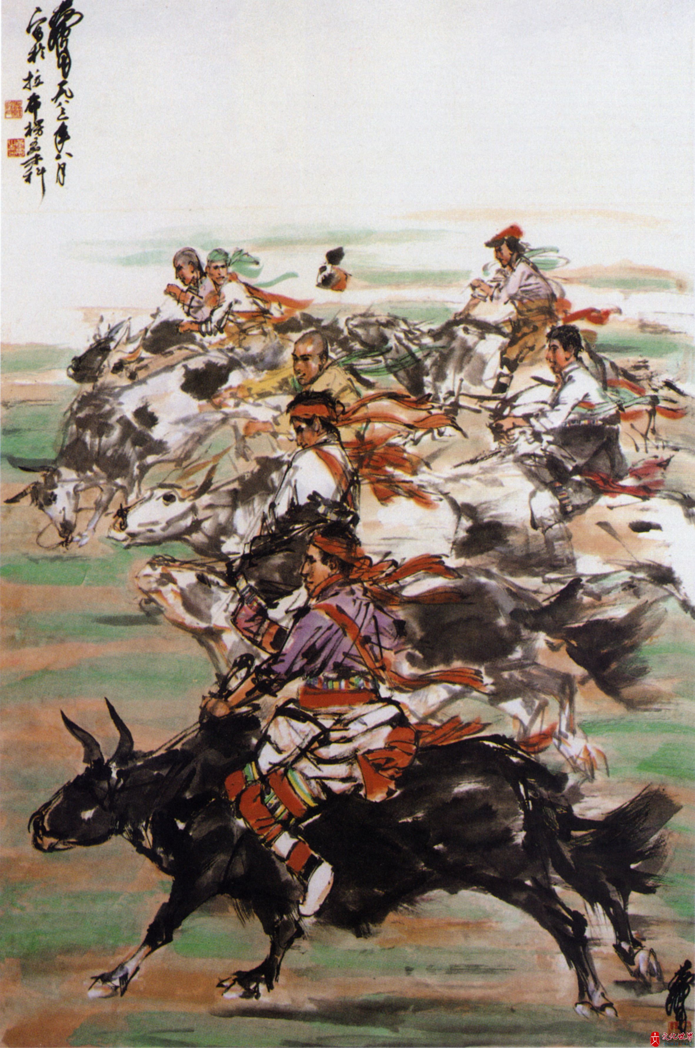 书画艺术|黄胄作品的艺术魅力与欣赏(附高清图) - 书画 - 文化世界