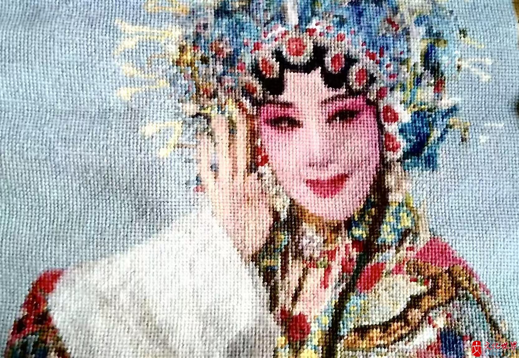 绒绣艺术||针藏岁月，线织华章——绒绣艺术的传承与绽放 - 艺术 - 文化世界