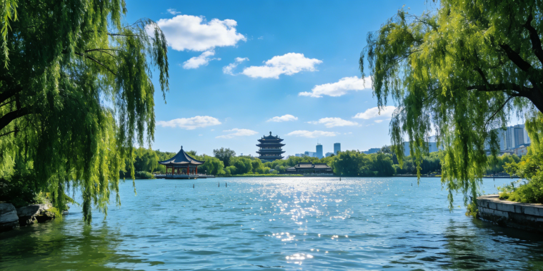 初怡||大明湖游记